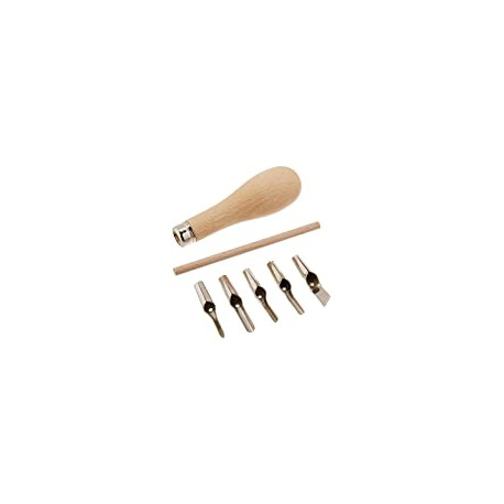 6-Piece Set, with 5 0.6mm Cutting Blades