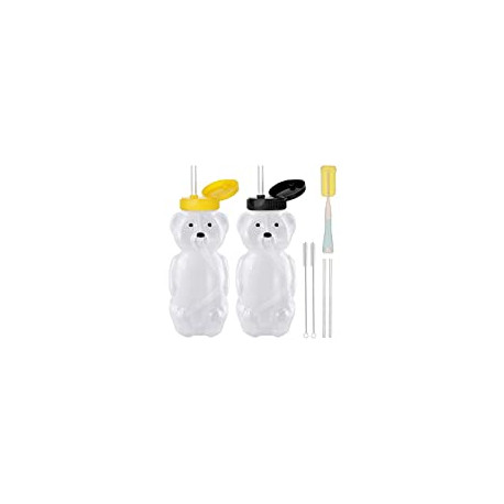 2 Pack Honey Bear Straw Cups