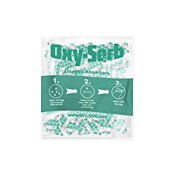100cc Oxygen Absorber Packets, 100 Pack