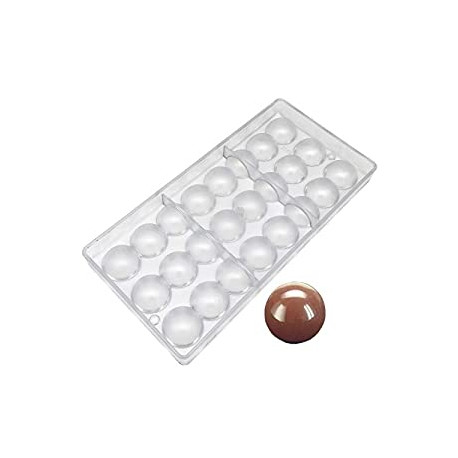 Mould PC Polycarbonate Hemisphere Chocolate Mold (s 1.2inch)