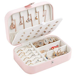 Travel Jewelry Case, Double Layer Portable
