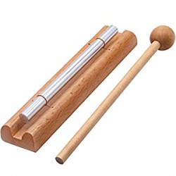 Meditation Chimes, Mindfulness Solo Hand Bell Classroom Chime Percussion Instrument
