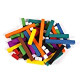 Counting Blocks, Montessori Math, Fraction Bars, Number Rods (Set of 74)