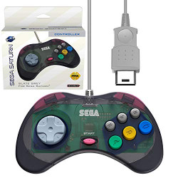 Retro-Bit Official Sega Saturn Controller Pad for Sega Saturn