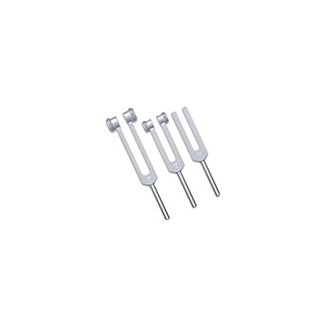 Set of 3 Pcs, Aluminum Sensory Tuning Forks C 128