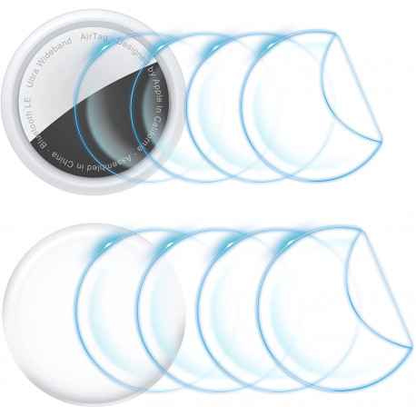 [4+4 Packs] Screen Protector for AirTag