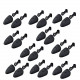 10 Pair Durable Form Plastic Shoe Tree Men Practical Boot Shoe Stretcher Black