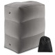 Pack 3 of Inflatable Travel Foot Rest Pillow