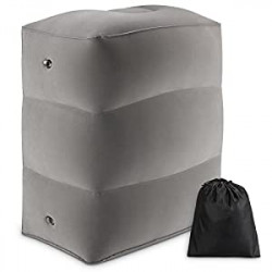 Pack 3 of Inflatable Travel Foot Rest Pillow