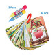 Kingseye Water Painting Graffiti Book Card 26 Letters