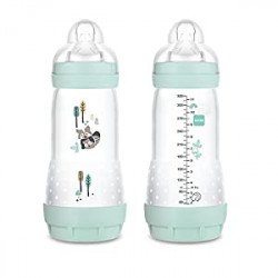 Silicone Nipples, Baby Boy, 11 Oz, 2 Count