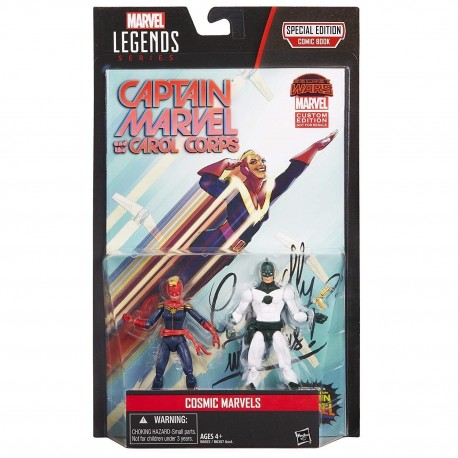 Marvel Legends Series Comic 2 Pack - 3.75" Action Figures with Captain Marvel !!