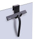 Silicone Rubber Blade Shower Squeegee 9"