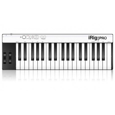 37-key MIDI controller for iPhone, iPad, Android and Mac/PC