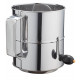 8 Cup Crank Stainless Steel