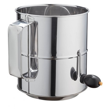 8 Cup Crank Stainless Steel