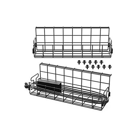 Under Desk Cable Management Wire Tray Organizer, (Set of 2)