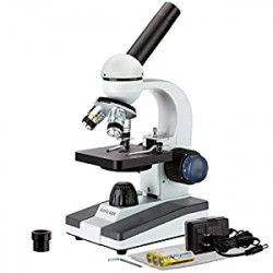 M150C-I 40X-1000X All-Metal Optical Glass Lenses Cordless LED Student