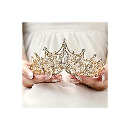 Baroque Crowns and Tiaras Crystal