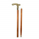 Men Derby Cane Walnut Maple Folding Walking Stick 2 Two Piece