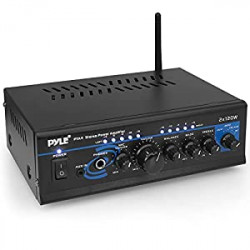 Home Audio Power Amplifier System with Bluetooth - 2X120W