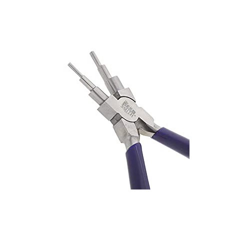 5.75" long (160mm) - Polished Steel Head, Comfort Grip Handle, Tool for Jewelry Making