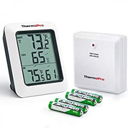 TP60S Digital Hygrometer Indoor Outdoor Thermometer Wireless Temperature and Humidity