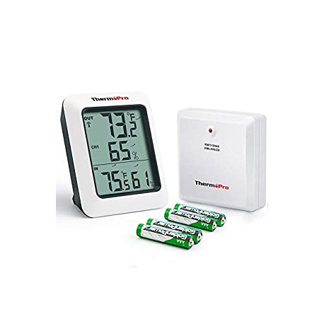 TP60S Digital Hygrometer Indoor Outdoor Thermometer Wireless Temperature and Humidity