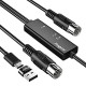 USB C MIDI Cable with Type C to USB Adapter