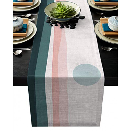Table Runner for Dining, Farmhouse, Wedding, Holiday Parties Decor 16x72 inch