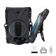 Galaxy Tab A 10.5 Case T590 2018, KIQ Shockproof Heavy Duty Military Armor Hybrid Case Cover