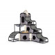 Catville Tower Gray 7240, Gray