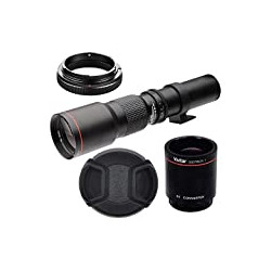 500mm/1000mm f/8 Manual Telephoto Lens for Canon EOS