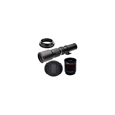 500mm/1000mm f/8 Manual Telephoto Lens for Canon EOS