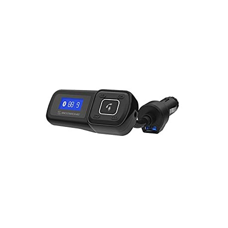 Scosche BTFM BTFREQ Universal Bluetooth Handsfree Car Kit with FM Transmitter for Vehicles