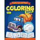 Trucks, Planes and Cars Coloring Book