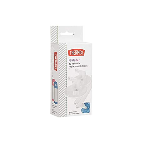 Thermos Replacement Straws for 12 Ounce Funtainer Bottle