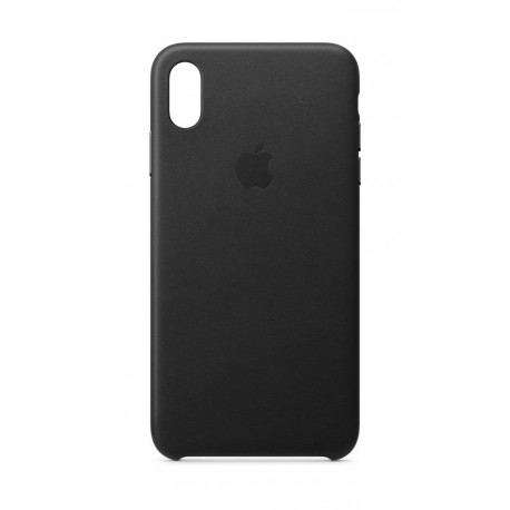 Leather Case (for iPhone Xs Max) - Black