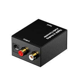 Digital to Analog Audio Converter DAC Digital SPDIF Optical to Analog L/R RCA