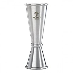 Barfly Japanese Style Jigger, 1 oz x 2 oz, Stainless