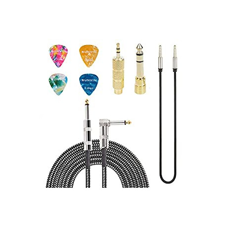 Amp Cord for Electric Guitar,10-Feet