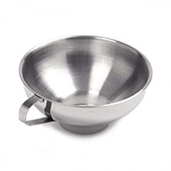 Stainless Steel Wide-Mouth Funne