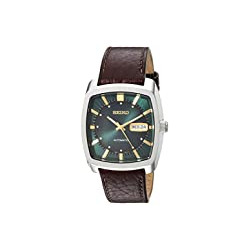 Seiko Men's Recraft Series Automatic Leather Casual Watch