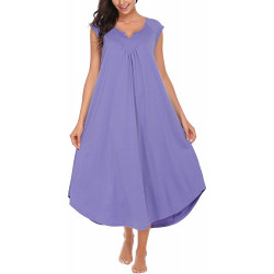 Nightgowns for Women Plus Size Long Loungewear Sleeveless
