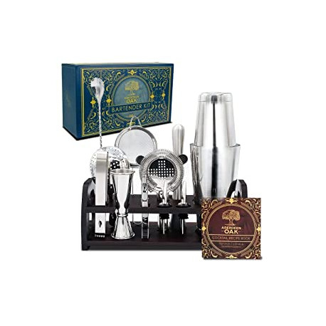 Mixology Bartender Kit - Complete 14 Piece Cocktail