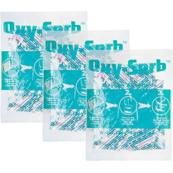 Oxy-Sorb 60-300cc Oxygen Absorbers for Long Term Food Storage (Bags of 20), ‎300CC-S20-3PK Blue