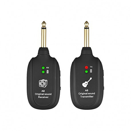 A8 Wireless Guitar System Digital Guitar Transmitter