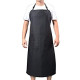 Pack 2 of Rubber Vinyl Waterproof Apron for Men Women