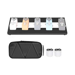 Neewer Small Alloy Pedal Board with Durable Carry Bag and Fastening Tape