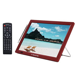 Portable Rechargeable 14 Inch LED monitor with HDMI, SD/MMC, USB, VGA, AV in Out